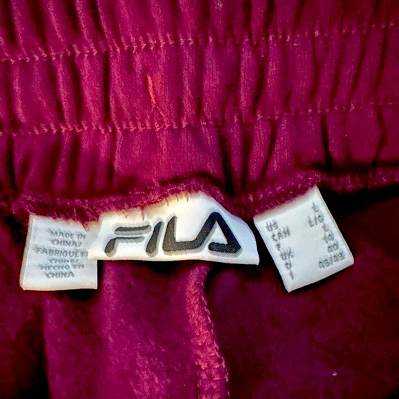 Fila women’s sweat pants size large color, purple (NWOT) - Picture 3 of 3